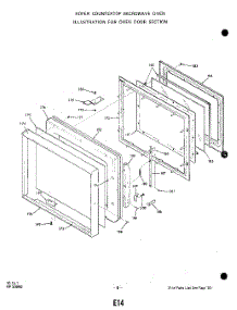 10 - Section parts for Whirlpool Microwave 2921010 / from AppliancePartsPros.com