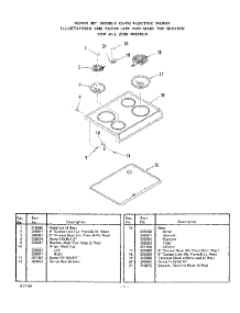 02 - Lower Body parts for Whirlpool Range 2735W0A / from AppliancePartsPros.com