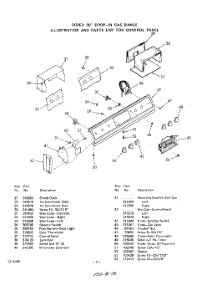 03 - Burner parts for Whirlpool Range 1560B56 / from AppliancePartsPros.com