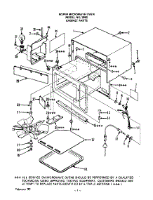 02 - Lit / Optional parts for Whirlpool Microwave 2952010 / from AppliancePartsPros.com