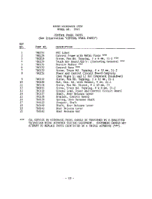 11 - Section parts for Whirlpool Microwave 2952010 / from AppliancePartsPros.com