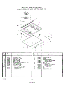 02 - Control Panel parts for Whirlpool Range 1560B66 / from AppliancePartsPros.com