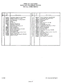 05 - Section parts for Whirlpool Range 1418W56 / from AppliancePartsPros.com