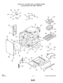 05 - Section parts for Whirlpool Range 2372W1A / from AppliancePartsPros.com