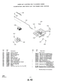 09 - Power Lock parts for Whirlpool Range 2372W1A / from AppliancePartsPros.com