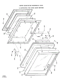 09 - Section parts for Whirlpool Microwave 2971010 / from AppliancePartsPros.com
