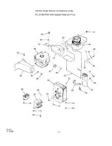 03 - Section parts for Whirlpool Microwave 2971020 / from AppliancePartsPros.com