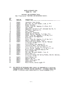 05 - Door parts for Whirlpool Microwave 2982000 / from AppliancePartsPros.com