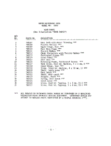 09 - Section parts for Whirlpool Microwave 2982000 / from AppliancePartsPros.com