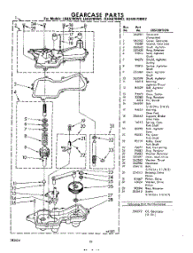 10 - Gear Case parts for Whirlpool Washer 2LHA5700W2 / from AppliancePartsPros.com