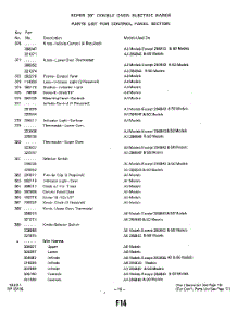 18 - Section parts for Whirlpool Range 2848W10 / from AppliancePartsPros.com