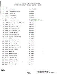 14 - Section parts for Whirlpool Range 2848W20 / from AppliancePartsPros.com