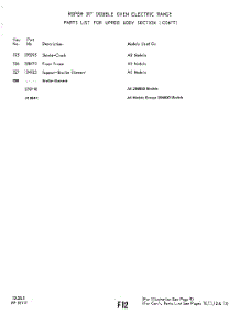 16 - Control Panel parts for Whirlpool Range 2848W20 / from AppliancePartsPros.com