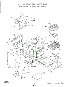 04 - Section parts for Whirlpool Range 2848W50 / from AppliancePartsPros.com