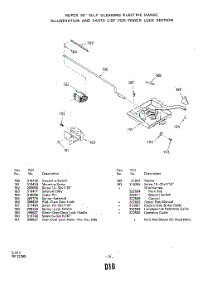 09 - Power Lock parts for Whirlpool Range 2382W1A / from AppliancePartsPros.com