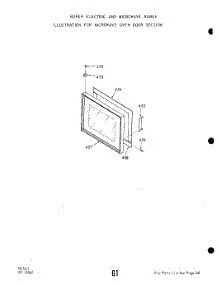 27 - Section parts for Whirlpool Range 2889W10 / from AppliancePartsPros.com