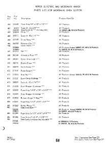 30 - Section parts for Whirlpool Range 2889W10 / from AppliancePartsPros.com