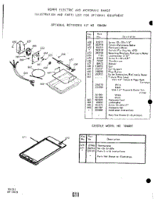 37 - Section parts for Whirlpool Range 2889W10 / from AppliancePartsPros.com