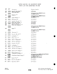 25 - Section parts for Whirlpool Range 2889W30 / from AppliancePartsPros.com
