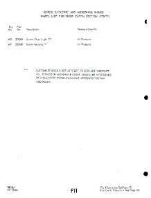 23 - Magnetron parts for Whirlpool Range 2889W40 / from AppliancePartsPros.com