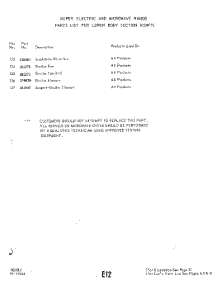 10 - Lower Oven Door parts for Whirlpool Range 2889W50 / from AppliancePartsPros.com
