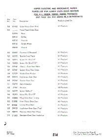 12 - Section parts for Whirlpool Range 2889W50 / from AppliancePartsPros.com