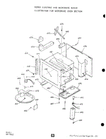 29 - Section parts for Whirlpool Range 2889W50 / from AppliancePartsPros.com