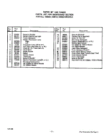 03 - Maintop parts for Whirlpool Range 1335W0A / from AppliancePartsPros.com