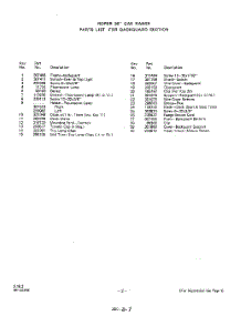 03 - Main Top parts for Whirlpool Range 1342W0A / from AppliancePartsPros.com
