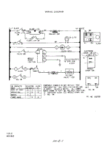 11 - Section parts for Whirlpool Range 1342W0A / from AppliancePartsPros.com