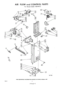 04 - Air Flow And Control parts for Whirlpool Refrigerator 3EAD19SKWR0 / from AppliancePartsPros.com