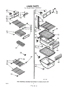 06 - Liner parts for Whirlpool Refrigerator 3EAD19SKWR0 / from AppliancePartsPros.com