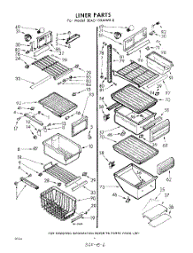06 - Liner parts for Whirlpool Refrigerator 3EAD19XMWR0 / from AppliancePartsPros.com