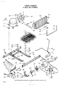 08 - Unit parts for Whirlpool Refrigerator 3EET171PKWR0 / from AppliancePartsPros.com