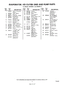 05 - Section parts for Whirlpool Ice Machine 3EHC513 / from AppliancePartsPros.com