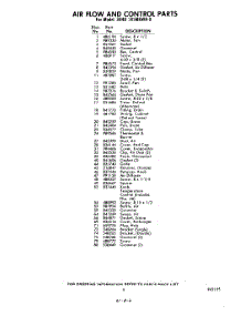 05 - Section parts for Whirlpool Refrigerator 3EHD191MKWR0 / from AppliancePartsPros.com