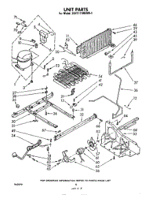 08 - Unit parts for Whirlpool Refrigerator 3EHT171MKWR1 / from AppliancePartsPros.com