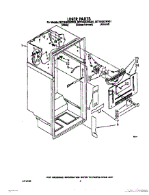 03 - Liner parts for Whirlpool Refrigerator 3ET18GKXWN01 / from AppliancePartsPros.com