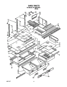 05 - Shelf, Lit / Optional parts for Whirlpool Refrigerator 3ET18RKXYN00 / from AppliancePartsPros.com
