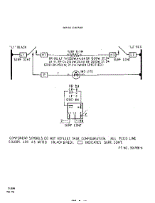 04 - Section parts for Whirlpool Cooktop 2118W50 / from AppliancePartsPros.com