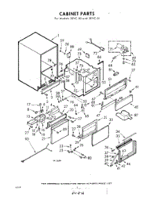 04 - Cabinet parts for Whirlpool Ice Machine 3EVC50 / from AppliancePartsPros.com