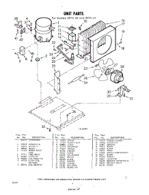 06 - Unit parts for Whirlpool Ice Machine 3EVC50 / from AppliancePartsPros.com