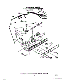13 - Control parts for Whirlpool Refrigerator 4ED25PWXWN01 from AppliancePartsPros.com