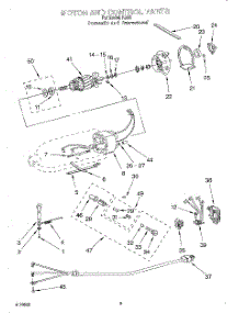 05 - Motor And Control parts for Whirlpool Mixer 4KPD1620T0 / from AppliancePartsPros.com