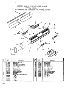 02 - Oven Door parts for Whirlpool Range 2521B50 / from AppliancePartsPros.com