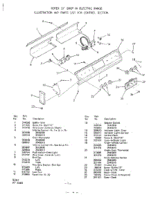 02 - Main Top parts for Whirlpool Range 2540B00 / from AppliancePartsPros.com