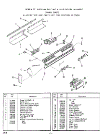 02 - Oven Door parts for Whirlpool Range 2540W60 / from AppliancePartsPros.com