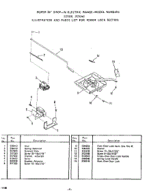 07 - Oven Door parts for Whirlpool Range 2570WA0 / from AppliancePartsPros.com