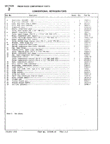 14 - Section parts for Whirlpool Refrigerator 8811W00 / from AppliancePartsPros.com