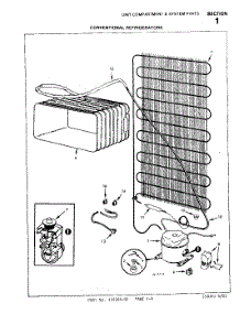 09 - Section parts for Whirlpool Refrigerator 8812W00 / from AppliancePartsPros.com
